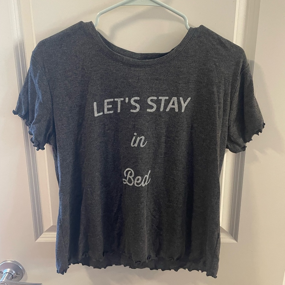 Grey Sleep Shirt